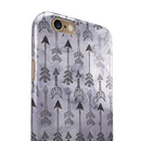 Watercolor Tribal Arrow Pattern iPhone 6/6s or 6/6s Plus 2-Piece Hybrid INK-Fuzed Case