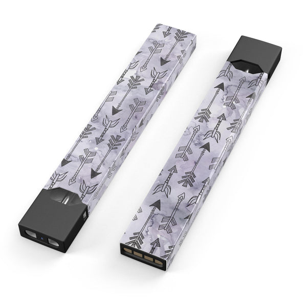 Skin Decal Kit for the Pax JUUL - Watercolor Tribal Arrow Pattern