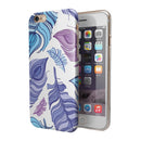 Watercolor Vector Feather iPhone 6/6s or 6/6s Plus 2-Piece Hybrid INK-Fuzed Case