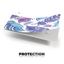 Watercolor Vector Feather - Premium Protective Decal Skin-Kit for the Apple Credit Card