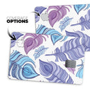 Watercolor Vector Feather - Premium Protective Decal Skin-Kit for the Apple Credit Card