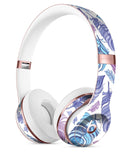 Watercolor Vector Feather Full-Body Skin Kit for the Beats by Dre Solo 3 Wireless Headphones