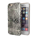 Watercolor Zebra Pattern iPhone 6/6s or 6/6s Plus 2-Piece Hybrid INK-Fuzed Case