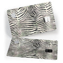 Watercolor Zebra Pattern - Premium Protective Decal Skin-Kit for the Apple Credit Card