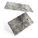 Watercolor Zebra Pattern - Premium Protective Decal Skin-Kit for the Apple Credit Card