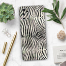 Watercolor Zebra Pattern - Premium Vinyl Skin Decal for Samsung Galaxy S25 Ultra, S24, S23, S22 & All Galaxy S Models