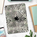 Watercolor Zebra Pattern - Full Body Skin Decal for the Apple iPad Pro 12.9", 11", 10.5", 9.7", Air or Mini (All Models Available)
