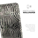 Watercolor Zebra Pattern - Vinyl Skin Wrap for iPhone 17 Pro Max, 17 Pro, 17 Air, 17, 16 & All Models — Soft Matte or Ultra Gloss