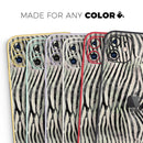 Watercolor Zebra Pattern - Vinyl Skin Wrap for iPhone 17 Pro Max, 17 Pro, 17 Air, 17, 16 & All Models — Soft Matte or Ultra Gloss