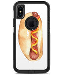 Watercolored Hot Dog - iPhone X OtterBox Case & Skin Kits