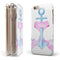 Watercolored Ribbon on Anchor iPhone 6/6s or 6/6s Plus 2-Piece Hybrid INK-Fuzed Case