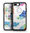 Watercolour Feather Floats - iPhone 7 or 7 Plus Commuter Case Skin Kit
