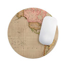 Western World Over// WaterProof Rubber Foam Backed Anti-Slip Mouse Pad for Home Work Office or Gaming Computer Desk