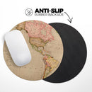 Western World Over// WaterProof Rubber Foam Backed Anti-Slip Mouse Pad for Home Work Office or Gaming Computer Desk