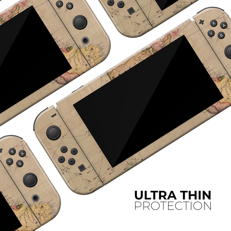 Western World Over // Skin Decal Wrap Kit for Nintendo Switch Console & Dock, Joy-Cons, Pro Controller, Lite, 3DS XL, 2DS XL, DSi, or Wii