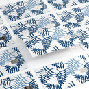 Whispy Leaves of Blue - Premium Protective Decal Skin-Kit for the Apple Credit Card