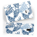 Whispy Leaves of Blue - Premium Protective Decal Skin-Kit for the Apple Credit Card