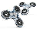 Whispy Leaves of Blue Full-Body Fidget Spinner Skin-Kit