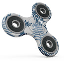 Whispy Leaves of Blue Full-Body Fidget Spinner Skin-Kit