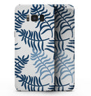 Whispy Leaves of Blue - Samsung Galaxy S8 Full-Body Skin Kit