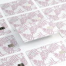 Whispy Leaves of Pink - Premium Protective Decal Skin-Kit for the Apple Credit Card