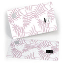 Whispy Leaves of Pink - Premium Protective Decal Skin-Kit for the Apple Credit Card
