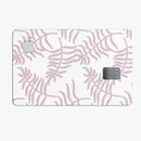 Whispy Leaves of Pink - Premium Protective Decal Skin-Kit for the Apple Credit Card