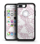 Whispy Leaves of Pink - iPhone 7 or 7 Plus Commuter Case Skin Kit