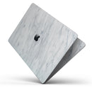 White & Grey Marble Surface V2 - Skin Decal Wrap Kit Compatible with the Apple MacBook Pro, Pro with Touch Bar or Air (11", 12", 13", 15" & 16" - All Versions Available)