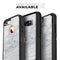 White & Grey Marble Surface V2 - Skin Kit for the iPhone OtterBox Cases