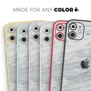 White & Grey Marble Surface V2 - Protective Skin Wrap & Decal – Compatible with iPhone SE to iPhone 17 Pro Max (All Models)