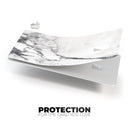 White & Grey Marble Surface V3 - Premium Protective Decal Skin-Kit for the Apple Credit Card