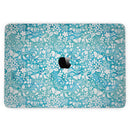 MacBook Pro with Touch Bar Skin Kit - White_Butterflies_and_Flowers_on_Blue_Watercolor_Pattern-MacBook_13_Touch_V3.jpg?