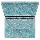 MacBook Pro with Touch Bar Skin Kit - White_Butterflies_and_Flowers_on_Blue_Watercolor_Pattern-MacBook_13_Touch_V4.jpg?