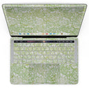 MacBook Pro with Touch Bar Skin Kit - White_Butterflies_and_Flowers_on_Green_Watercolor_Pattern-MacBook_13_Touch_V4.jpg?