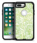 White Butterflies and Flowers on Green Watercolor Pattern - iPhone 7 Plus/8 Plus OtterBox Case & Skin Kits