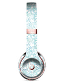 White Butterflies and Flowers on Light Blue Watercolor Pattern Full-Body Skin Kit for the Beats by Dre Solo 3 Wireless Headphones