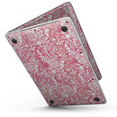 MacBook Pro with Touch Bar Skin Kit - White_Butterflies_and_Flowers_on_Pink_and_Red_Watercolor_Pattern-MacBook_13_Touch_V6.jpg?