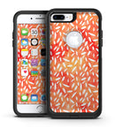 White Floral Pedals of the Suns Surface - iPhone 7 or 7 Plus Commuter Case Skin Kit