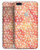 White Floral Pedals of the Suns Surface - Skin-kit for the iPhone 8 or 8 Plus