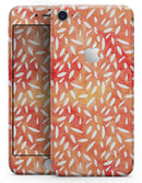 White Floral Pedals of the Suns Surface - Skin-kit for the iPhone 8 or 8 Plus