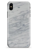 White & Grey Marble Surface V2 - iPhone X Clipit Case