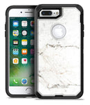 White Grungy Marble Surface - iPhone 7 Plus/8 Plus OtterBox Case & Skin Kits