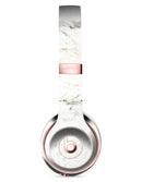 White Grungy Marble Surface Full-Body Skin Kit for the Beats by Dre Solo 3 Wireless Headphones