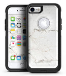 White Grungy Marble Surface - iPhone 7 or 8 OtterBox Case & Skin Kits