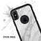 White Marble Surface - Skin Kit for the iPhone OtterBox Cases