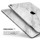 White Marble Surface - Full Body Skin Decal for the Apple iPad Pro 12.9", 11", 10.5", 9.7", Air or Mini (All Models Available)