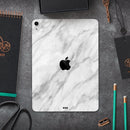 White Marble Surface - Full Body Skin Decal for the Apple iPad Pro 12.9", 11", 10.5", 9.7", Air or Mini (All Models Available)