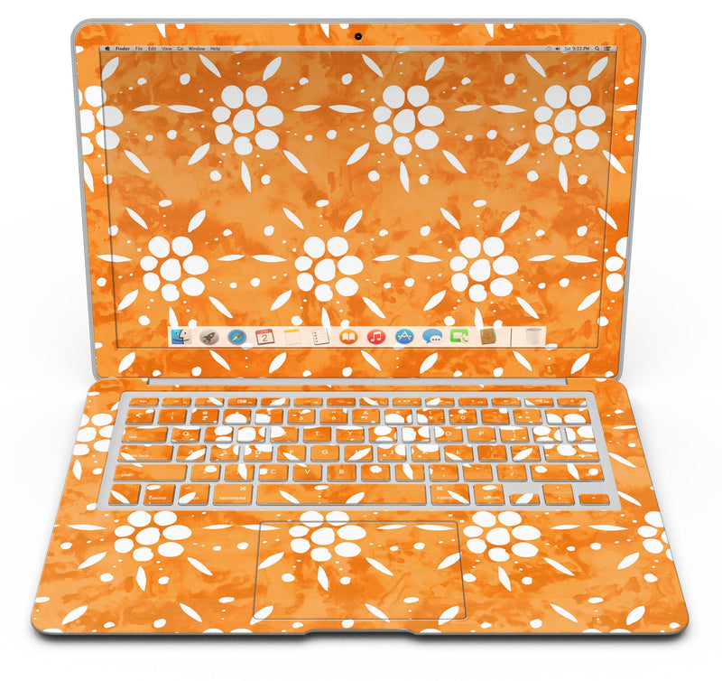 White_Pedals_Over_Watercolored_Shades_of_Orange_-_13_MacBook_Air_-_V5.jpg