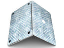 White Polka Dots over Pale Blue Watercolor - MacBook Pro with Retina Display Full-Coverage Skin Kit